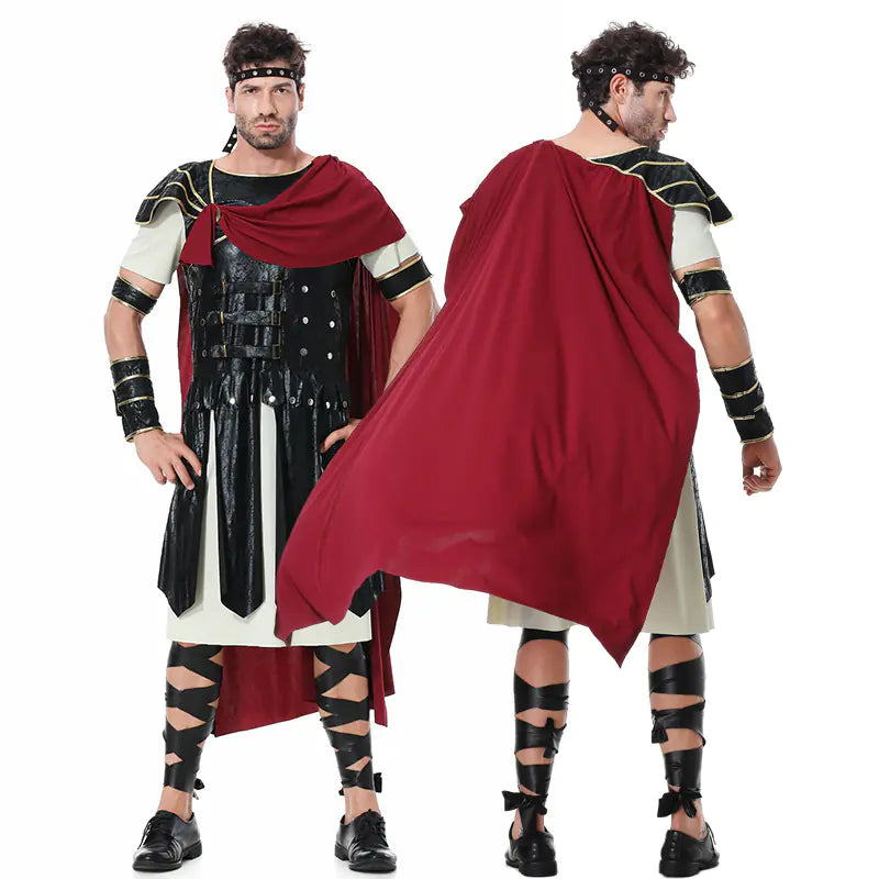 Roman Gladiator Halloween Costume for Cosplay