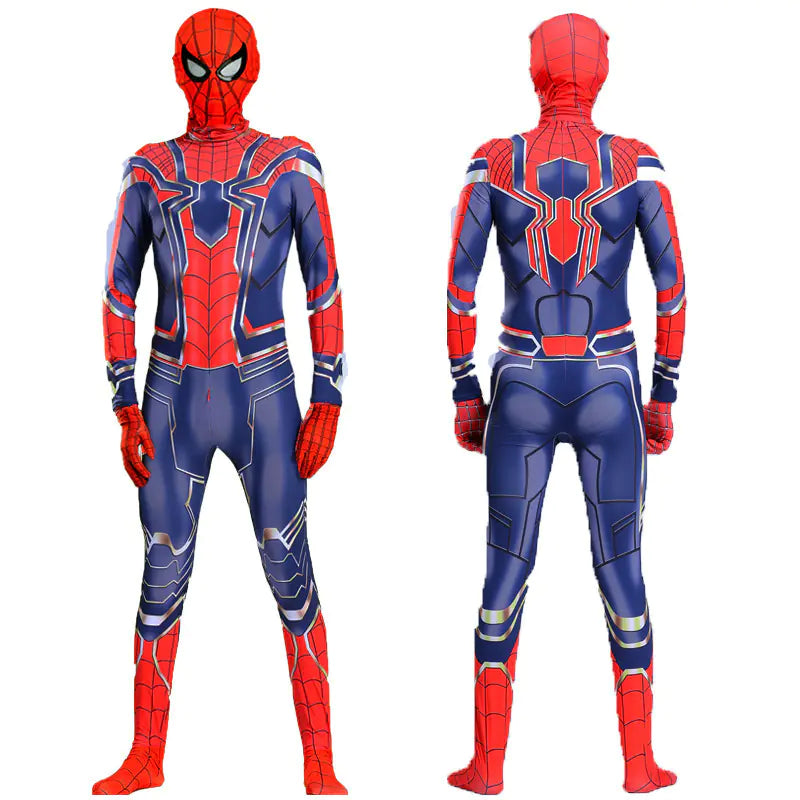 Spider-Man Bodysuit Halloween Cosplay Costume Set