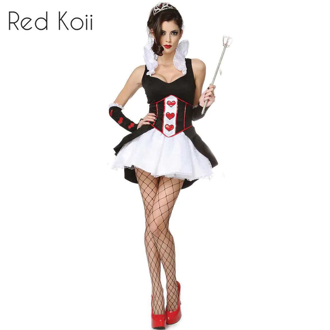 Halloween Costume, Heart Queen, Game Uniform