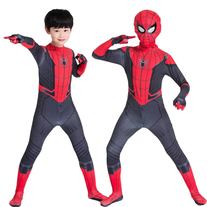 Spider-Man Bodysuit Halloween Cosplay Costume Set