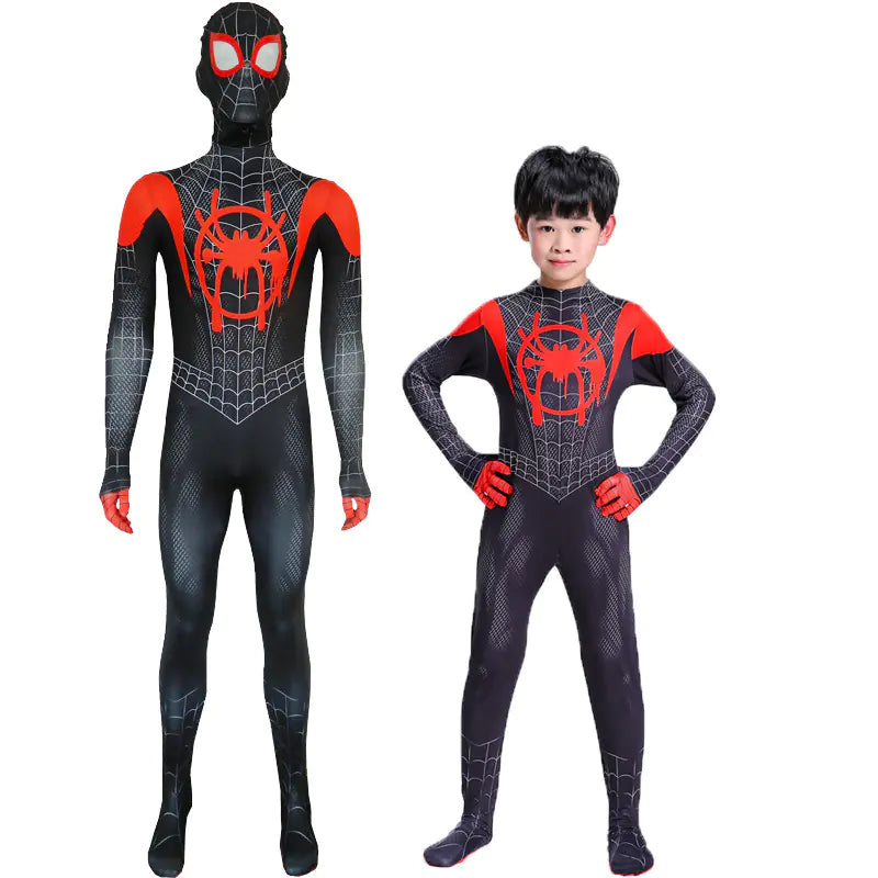 Spider-Man Bodysuit Halloween Cosplay Costume Set