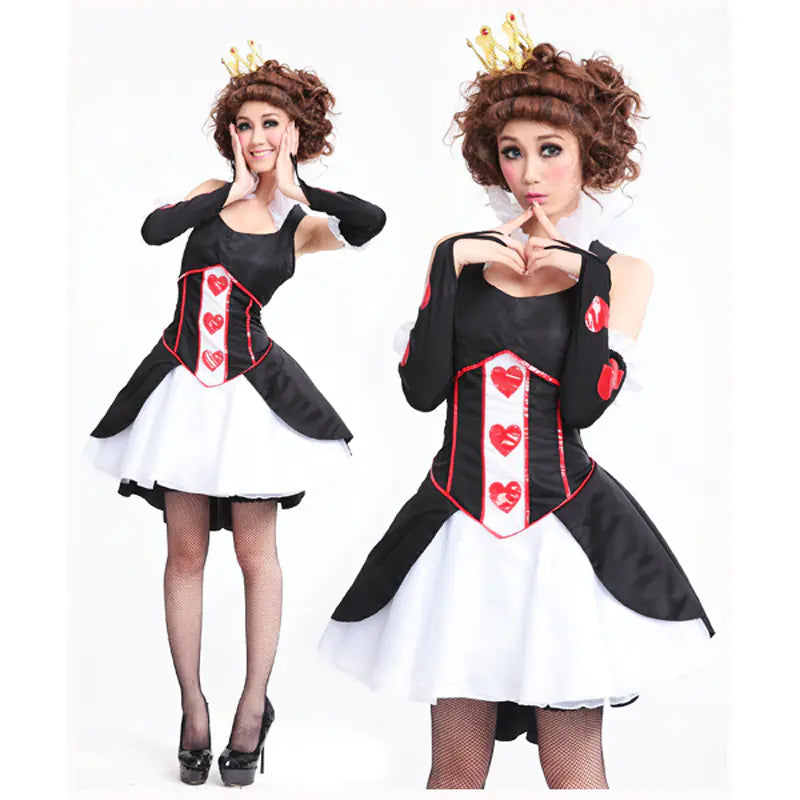 Halloween Costume, Heart Queen, Game Uniform