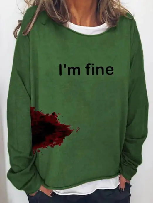 Halloween Long Sleeve Oversized Hoodie