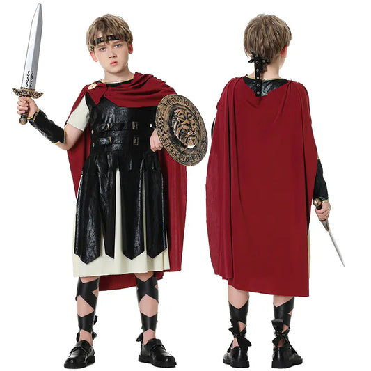 Roman Gladiator Halloween Costume for Cosplay