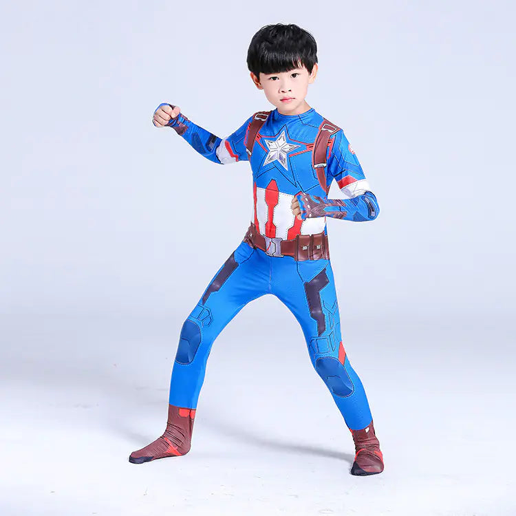 Spider-Man Bodysuit Halloween Cosplay Costume Set