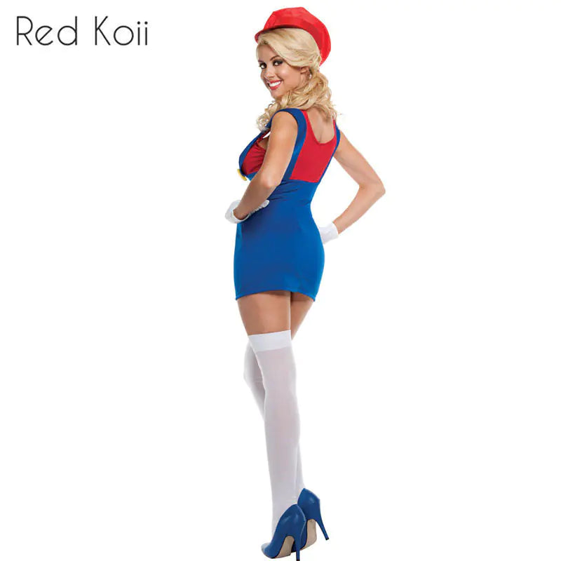 Super Mario Halloween Costume and Game Uniform