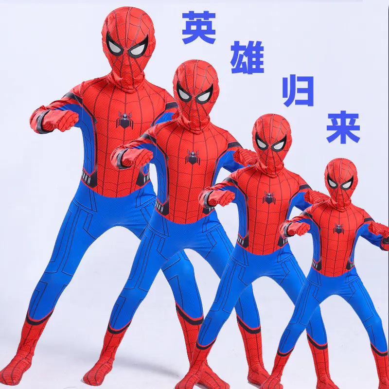 Spider-Man Bodysuit Halloween Cosplay Costume Set