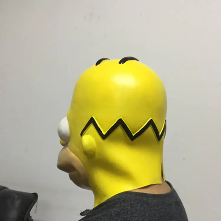 Halloween Latex Masks - Movie Props, Simpsons Mask
