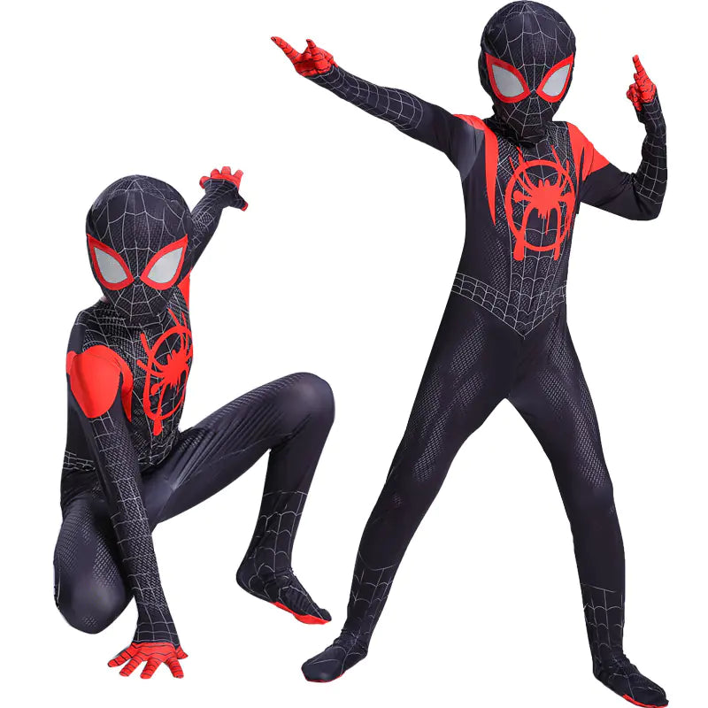 Spider-Man Bodysuit Halloween Cosplay Costume Set
