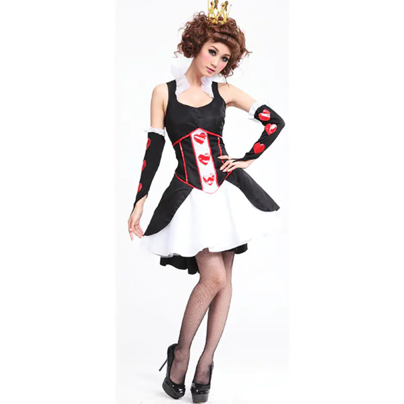 Halloween Costume, Heart Queen, Game Uniform