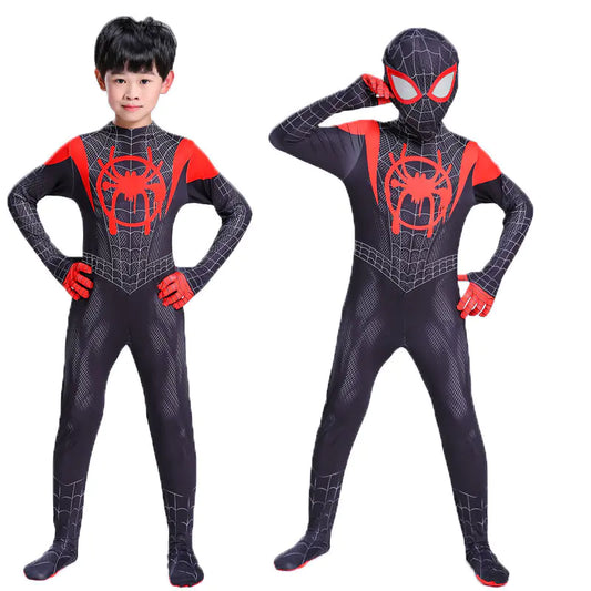 Spider-Man Bodysuit Halloween Cosplay Costume Set
