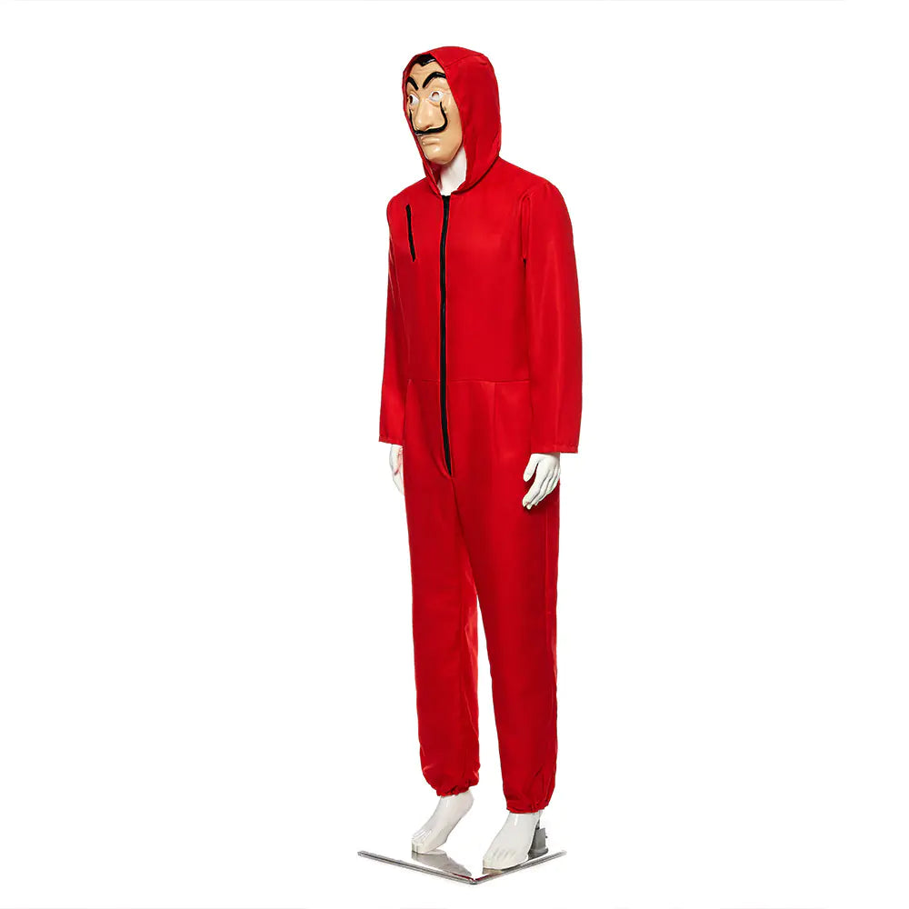 Halloween Cosplay Costume - Dali Red Bodysuit