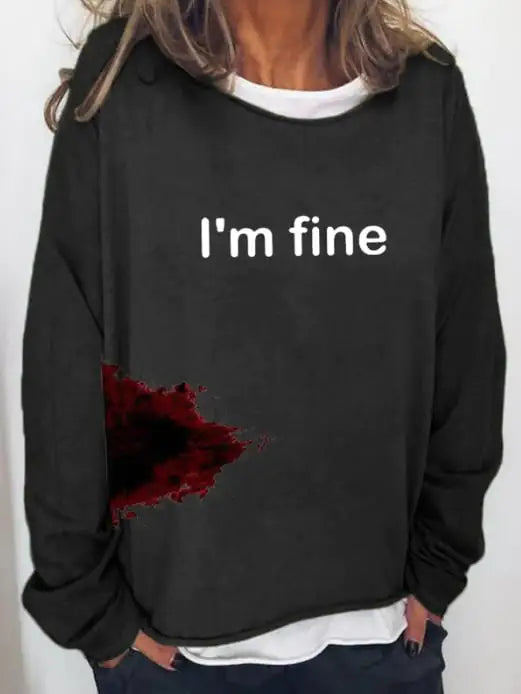 Halloween Long Sleeve Oversized Hoodie