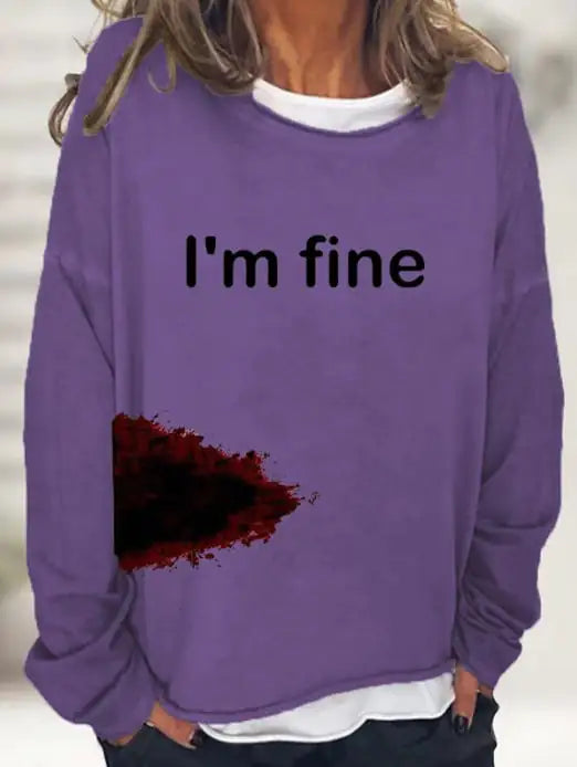 Halloween Long Sleeve Oversized Hoodie