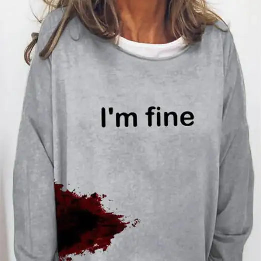 Halloween Long Sleeve Oversized Hoodie