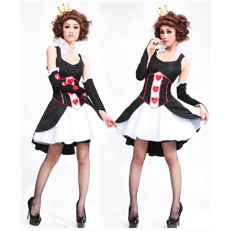Halloween Costume, Heart Queen, Game Uniform