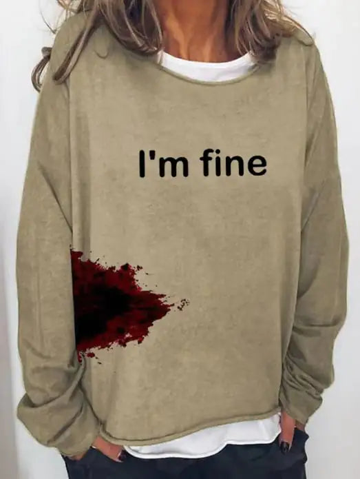Halloween Long Sleeve Oversized Hoodie