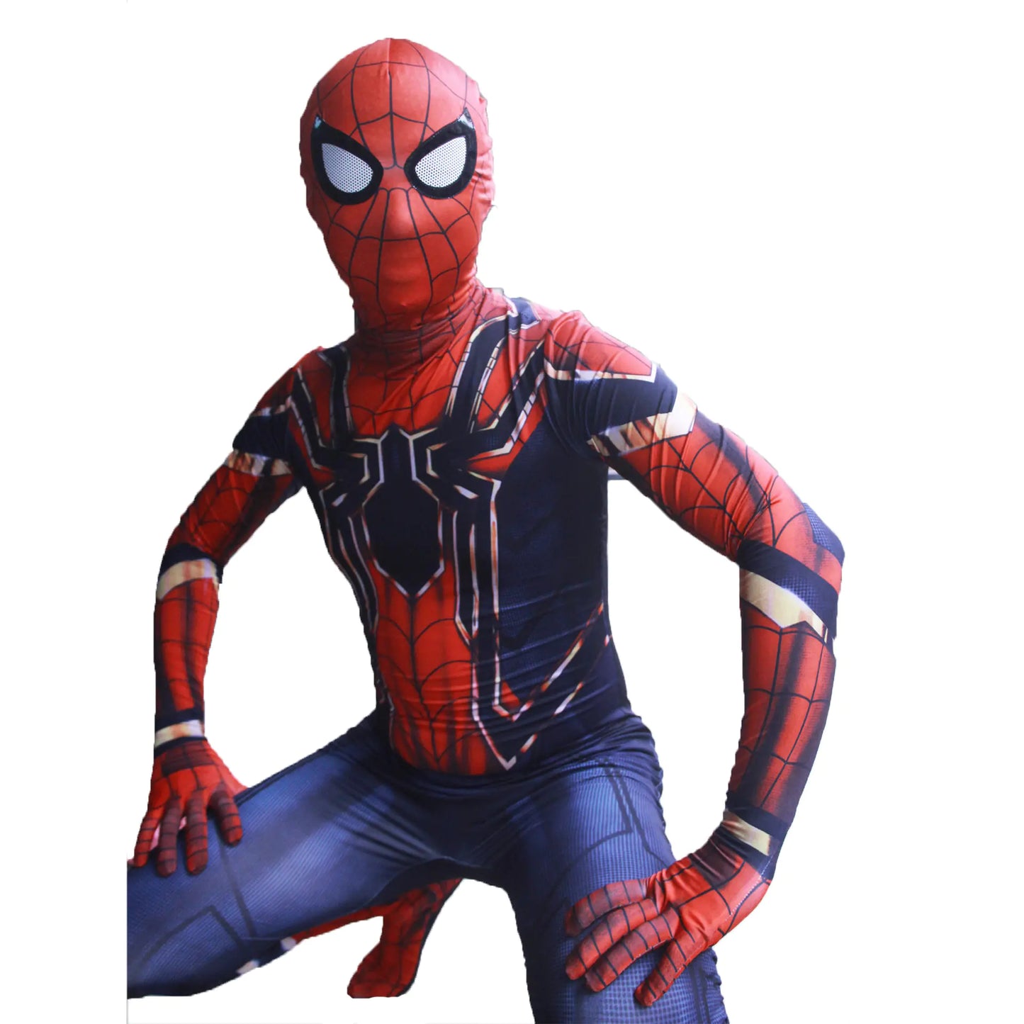 Spider-Man Bodysuit Halloween Cosplay Costume Set