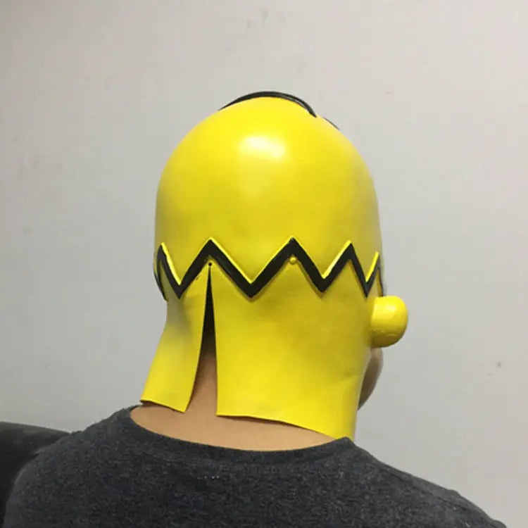Halloween Latex Masks - Movie Props, Simpsons Mask