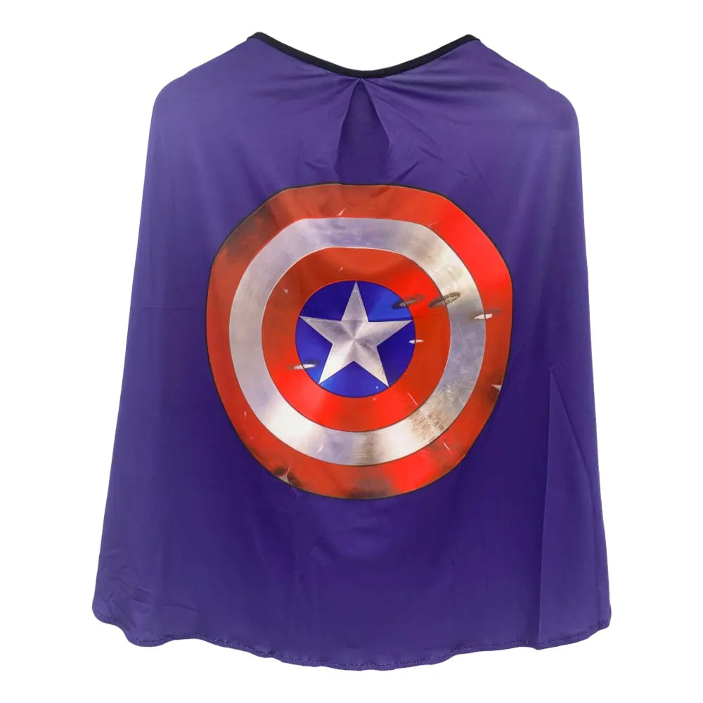 Captain America Kids Costume with Cape for Halloween